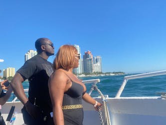 Miami 90 minuten durende Millionaire’s Row-cruise met hop-on hop-off bustour